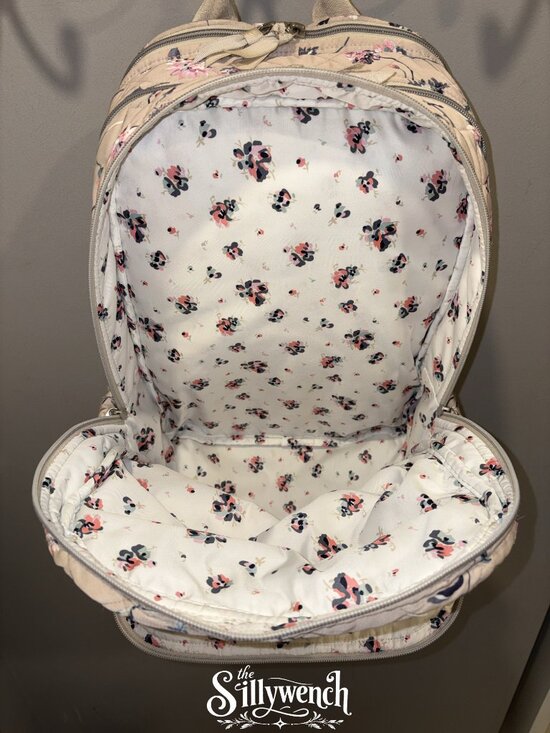 Vera Bradley Strawflowers XL Campus Backpack in Performance Twill main image 11